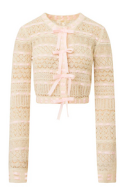 Image of Loveshackfancy Roselline cardigan