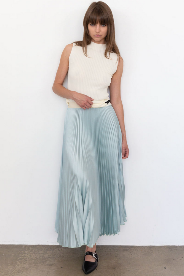 Image of Loyd Ford Bendeto skirt in tropical blue