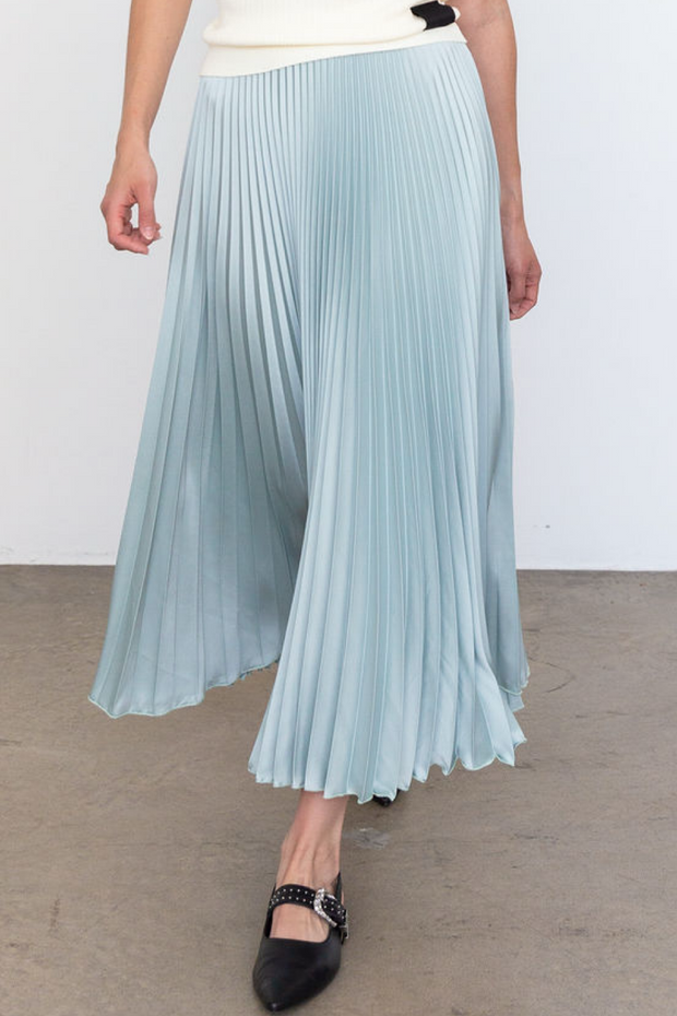 Image of Loyd Ford Bendeto skirt in tropical blue