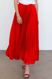 Image of Loyd Ford Europa skirt in red