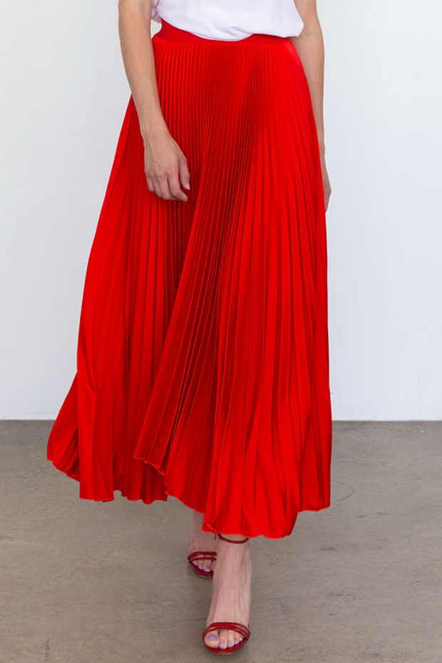 Image of Loyd Ford Europa skirt in red