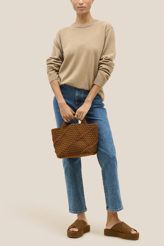 Image of the Naghedi St. Barths Small Tote Rope on model