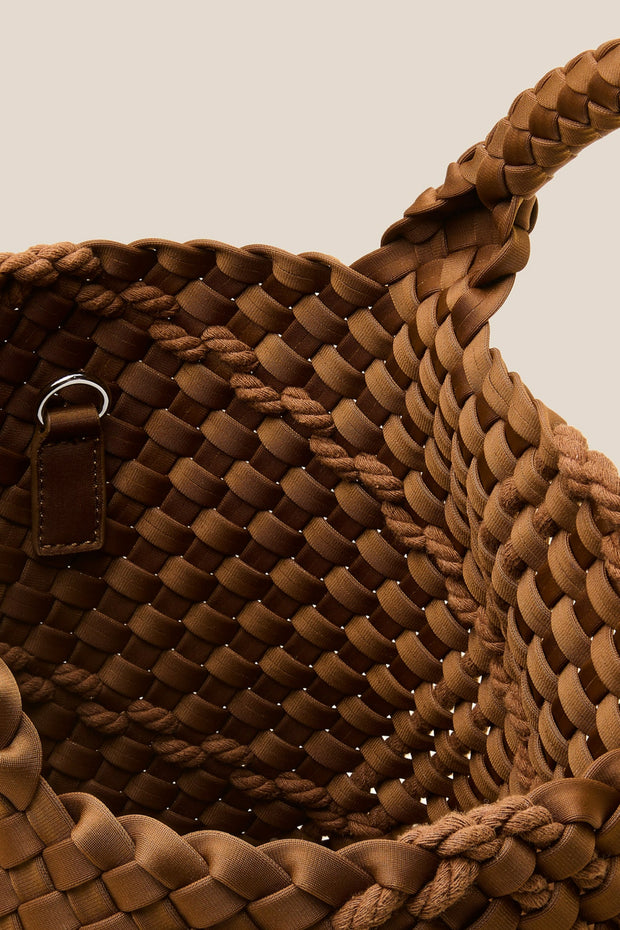 Image of the Naghedi St. Barths Small Tote Rope top close up view