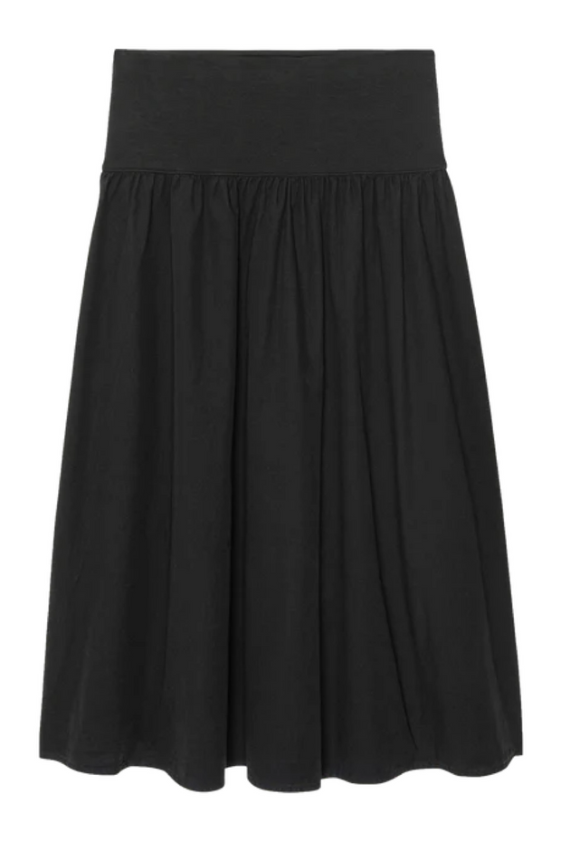 Black skirt on a white background