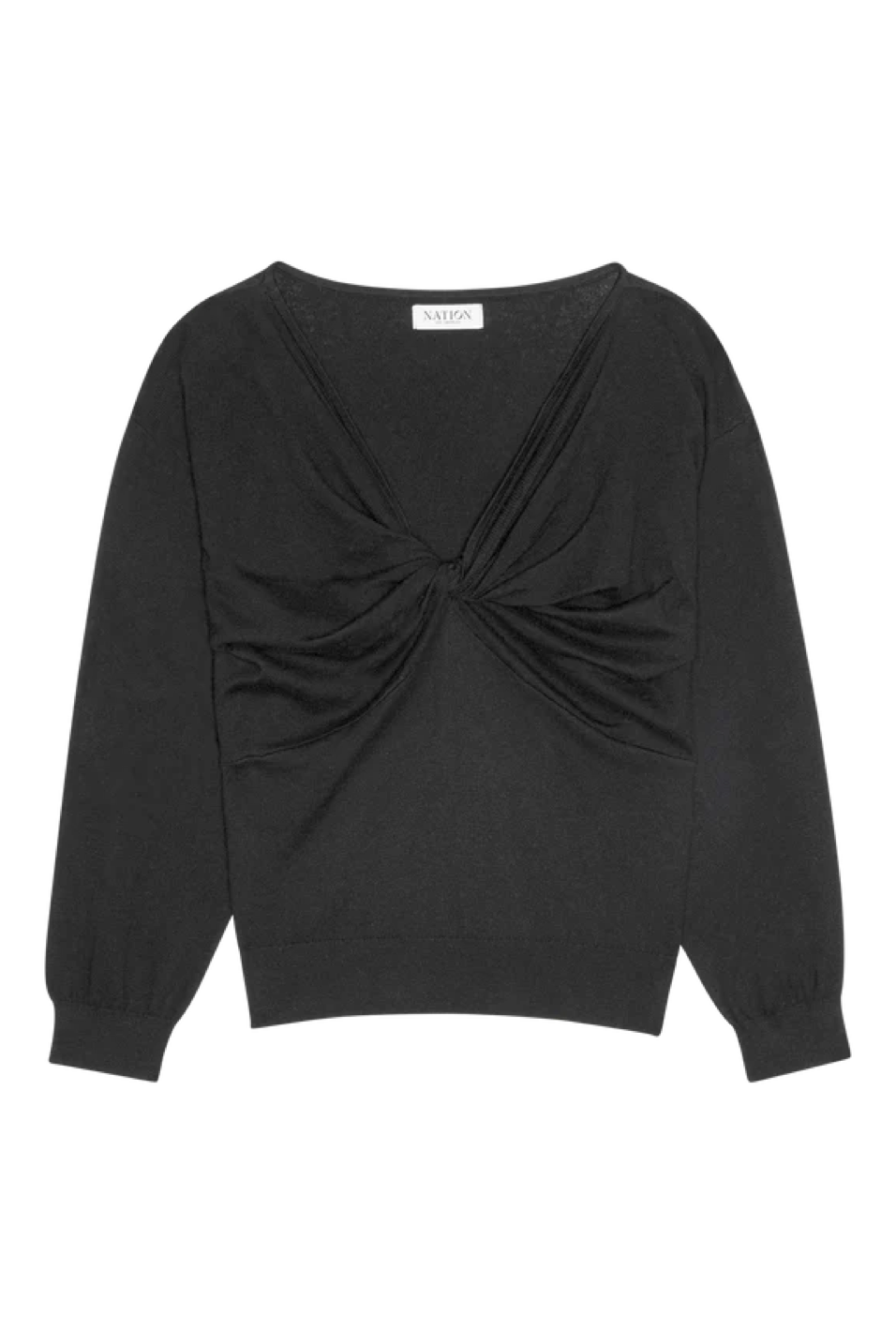 Image of Nation Jolie pullover in black