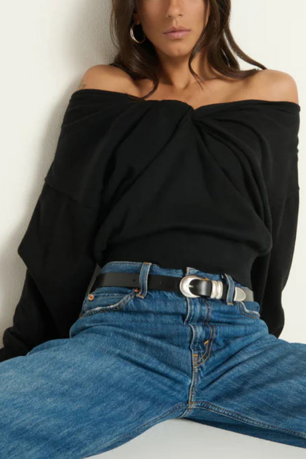 Image of Nation Jolie pullover in black