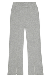 Gray sweatpants on a white background