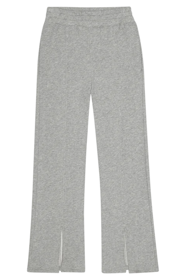 Gray sweatpants on a white background