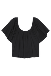 Image of Nation LTD Anna top in jet black