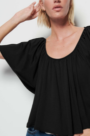 Image of Nation LTD Anna top in jet black