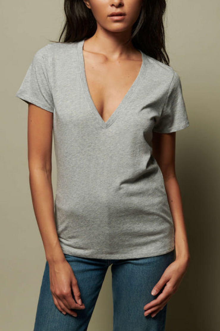 Image of Nation LTD Blair slim v neck tee