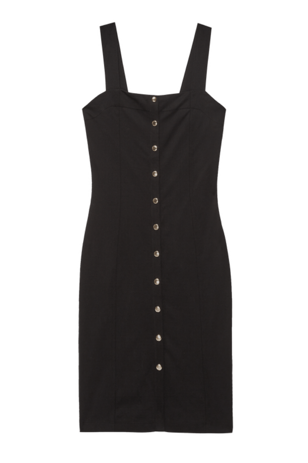 Image of Nation Ltd Claude dress in black