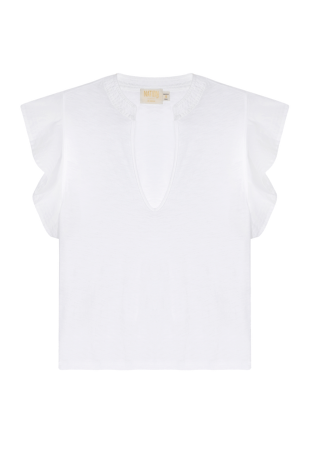 Image of Nation LTD Constance tee in white