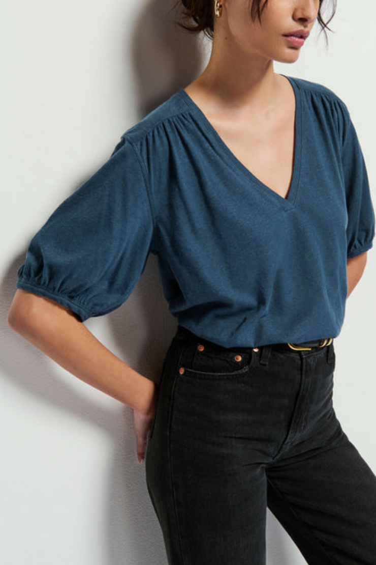 Image of Nation LTD Edie top in midnight