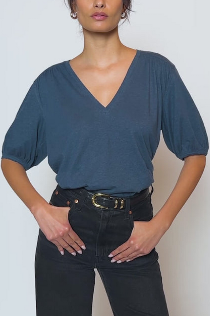 Image of Nation LTD Edie top in midnight