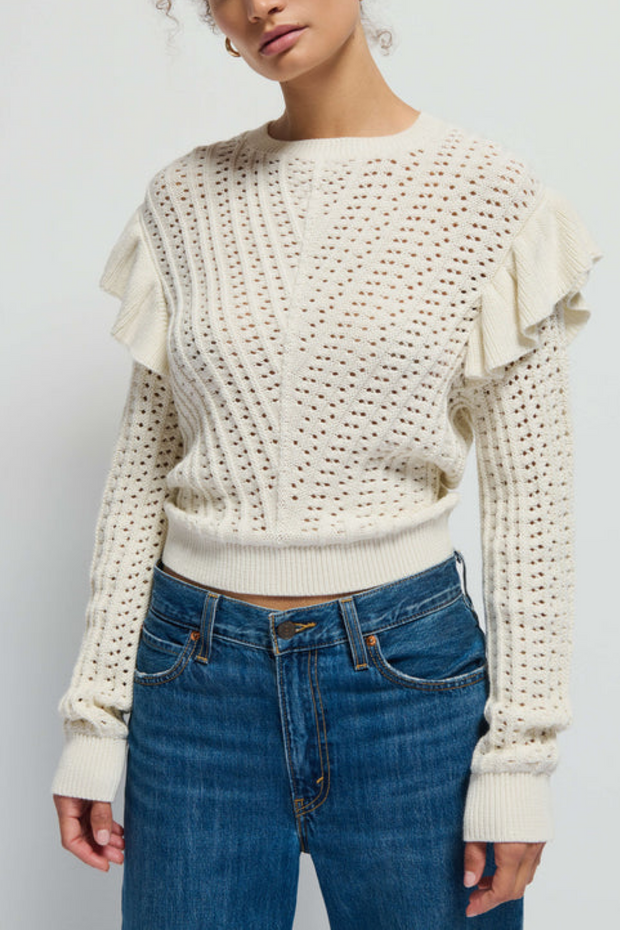 Image of Nation LTD Kay pullover in cream