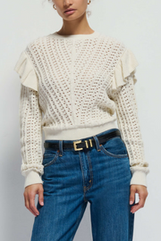 Image of Nation LTD Kay pullover in cream