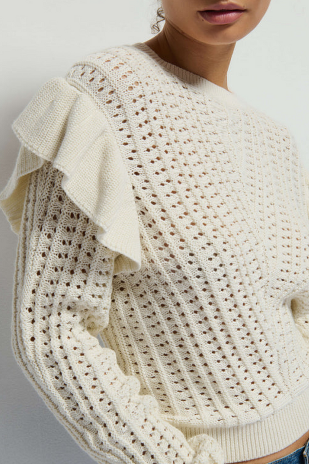 Image of Nation LTD Kay pullover in cream