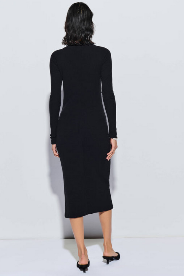 Image of Nation LTD Leni dress in jet black