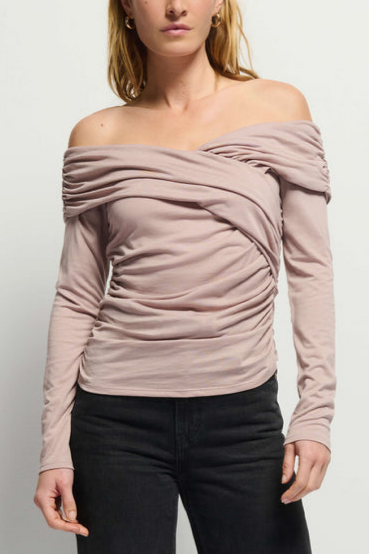 Image of Nation LTD Mika top in whisper