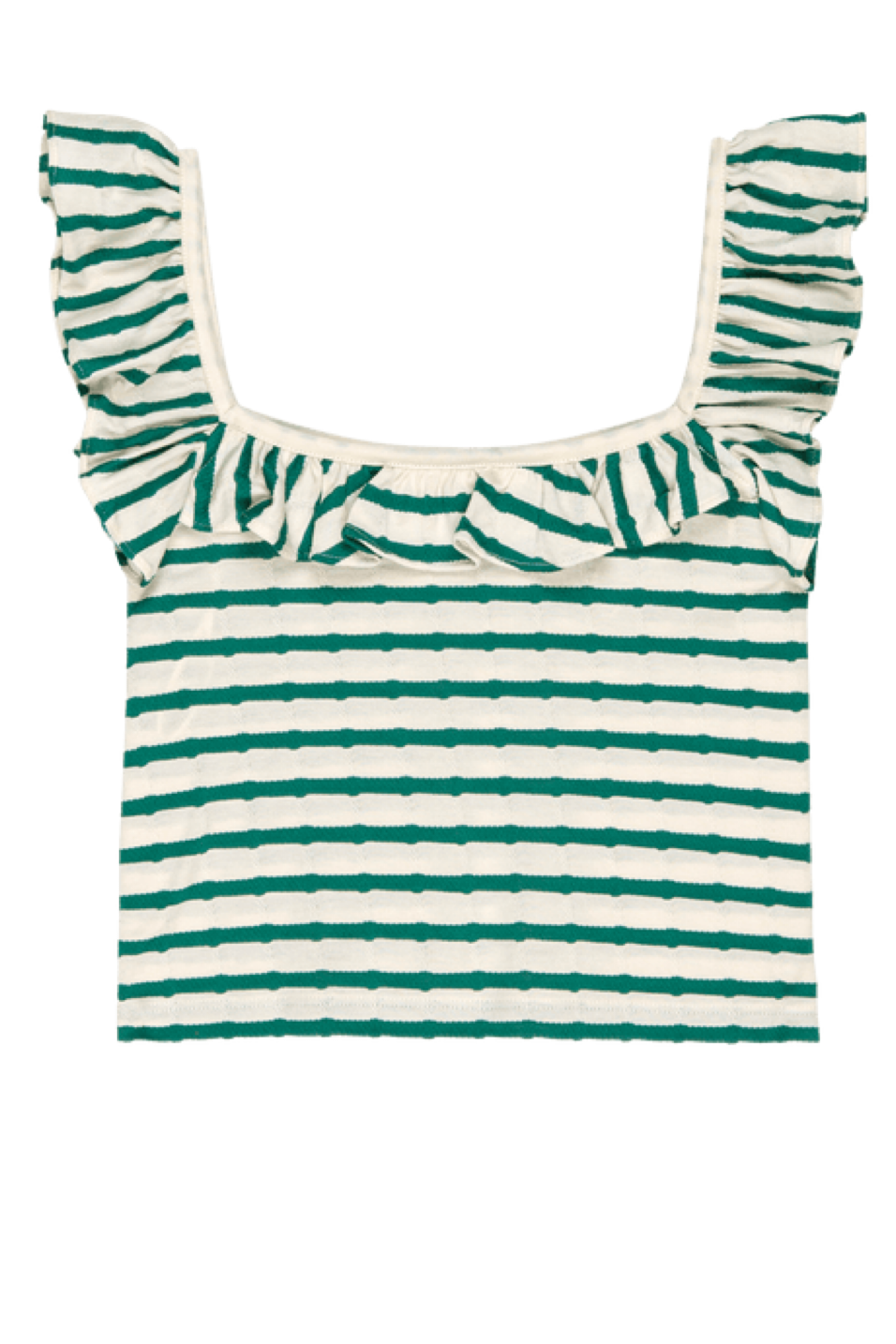 Image of Nation LTD Rosa stripe ruffle tank