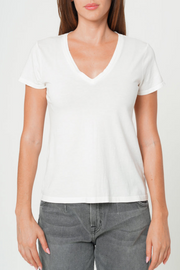 Image of NOEND white Vneck tee