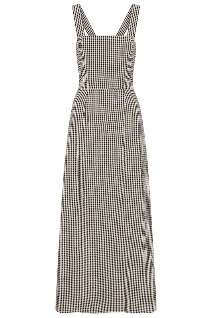 Image of POSSE Amelia square neckline dress