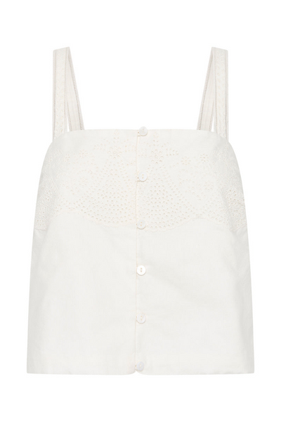 Image of Posse Beryl cami in vintage white