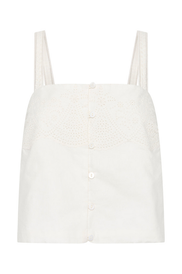 Image of Posse Beryl cami in vintage white