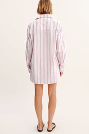 Image of model wearing the Posse Lena Shirt back view