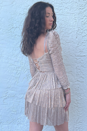 Image of model wearing Sabina Museyev wearing Liberty dress