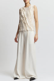 Image of the Saint Art Naomi Sleeveless Blouse front view