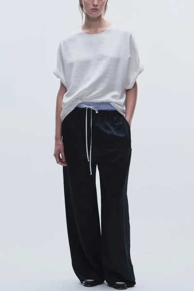 Image of model wearing the Saint Art Paige Pull-On Pant front view