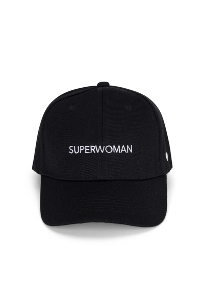 Image of SPRWMN baseball cap in black