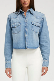 Image of SPRWMN cropped western shirt