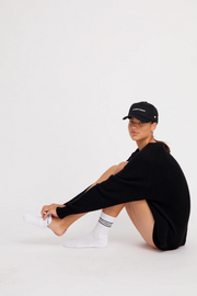 Image of SPRWMN white logo socks