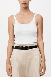 Image of St Agni organic cotton slim scoop tank