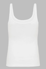 Image of St Agni organic cotton slim scoop tank