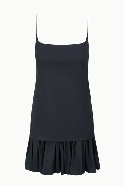 Image of Staud Ari mini dress in black