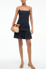 Image of Staud Ari mini dress in black