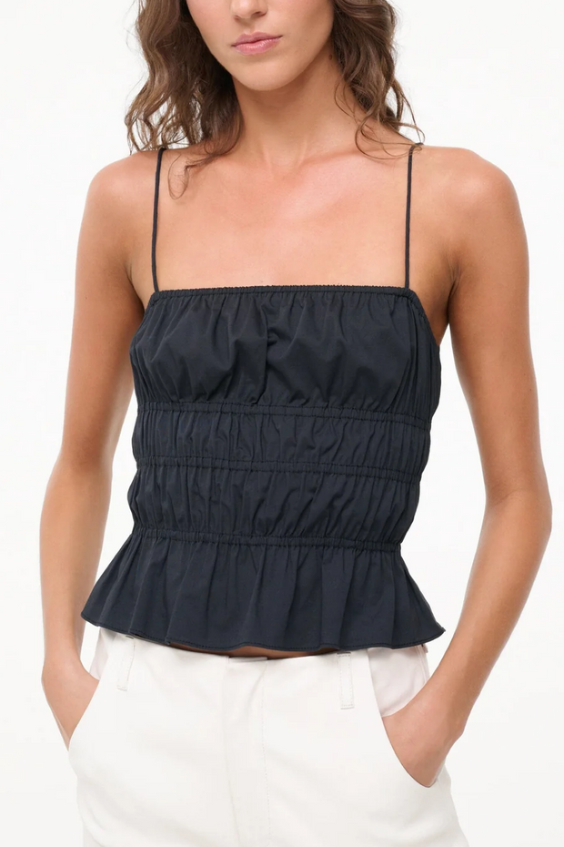 Image of Staud Ayla top in black