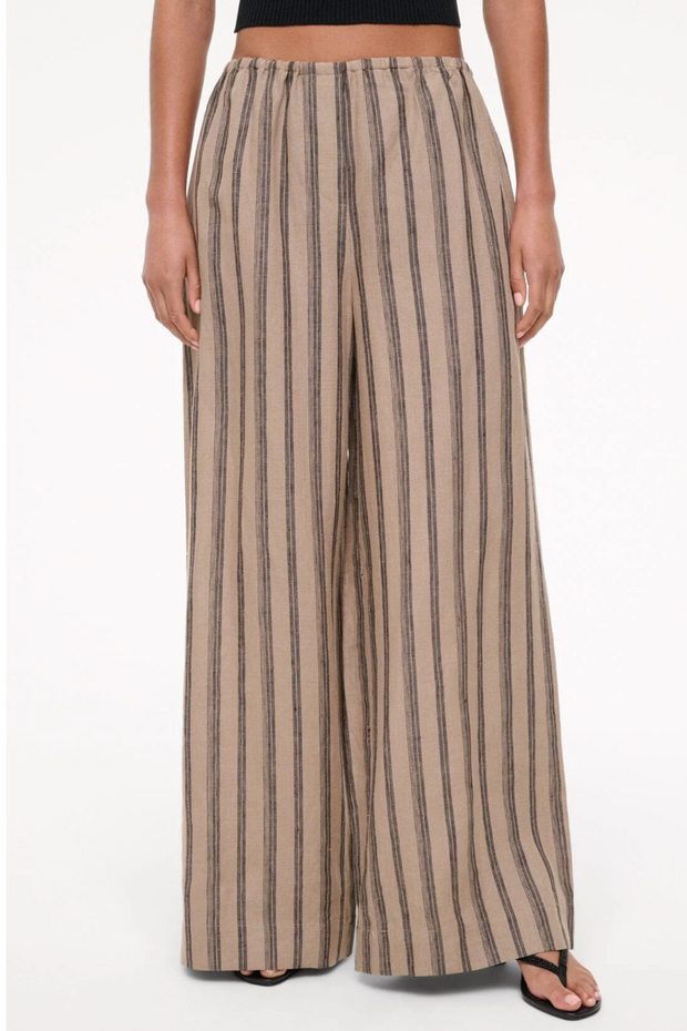 Image of Staud bonfire linen pant