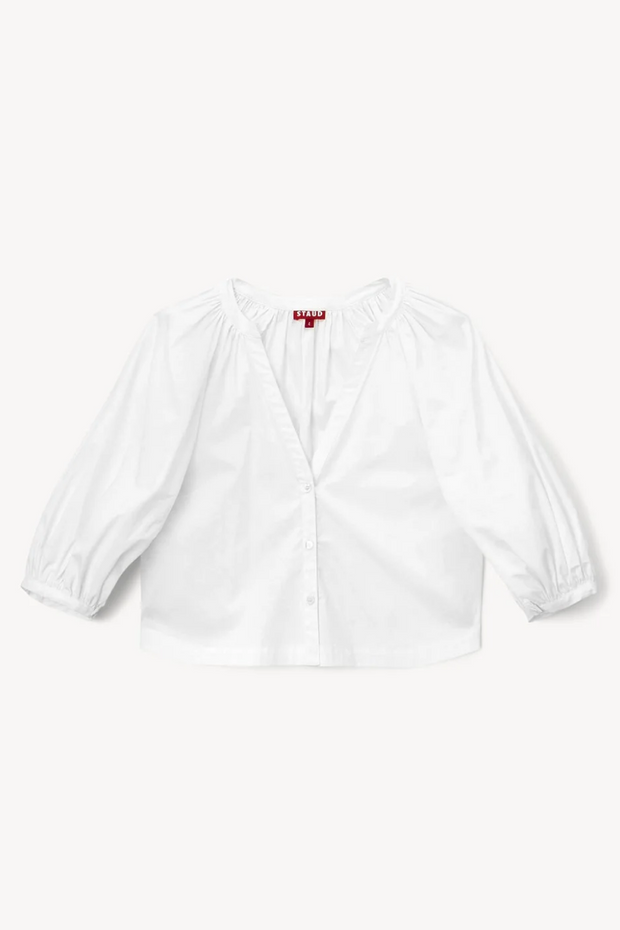 Image of Staud Dill top in white