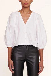 Image of Staud Dill top in white