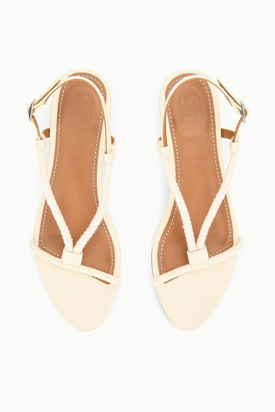 Image of Staud Eden sandal in cream