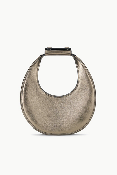 Image of Staud goodnight moon bag in bronze