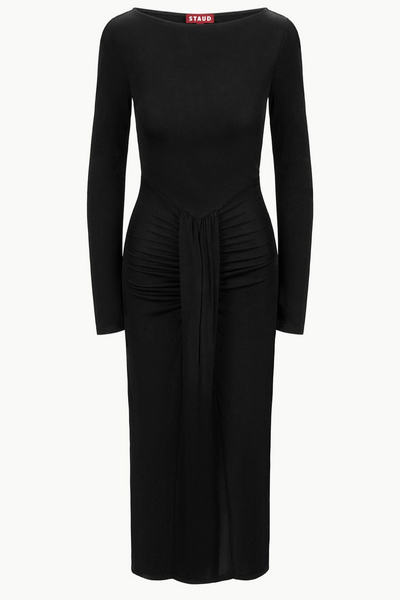 Image of Staud Gres dress in black