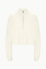 Image of Staud Hampton cashmere in ivory