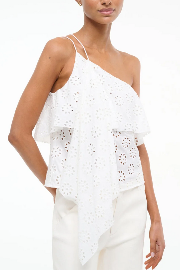 Image of Staud Isa top in white