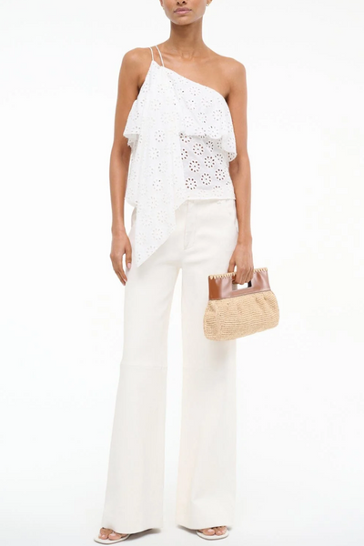 Image of Staud Isa top in white